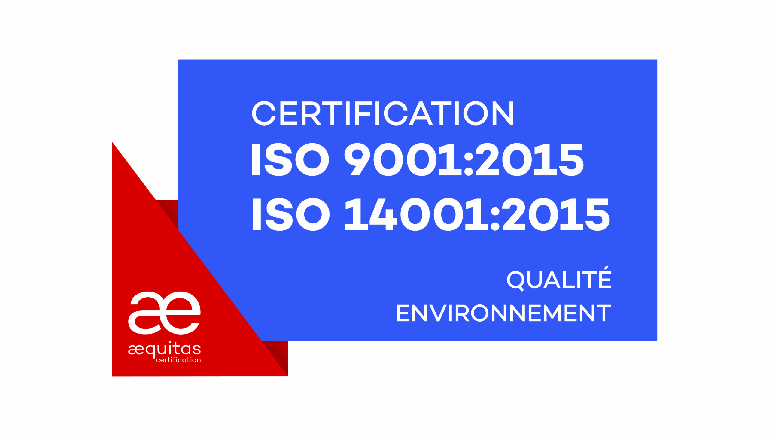 DOUBLE ISO 9001-14001 certifications iso 9001 et iso 14001